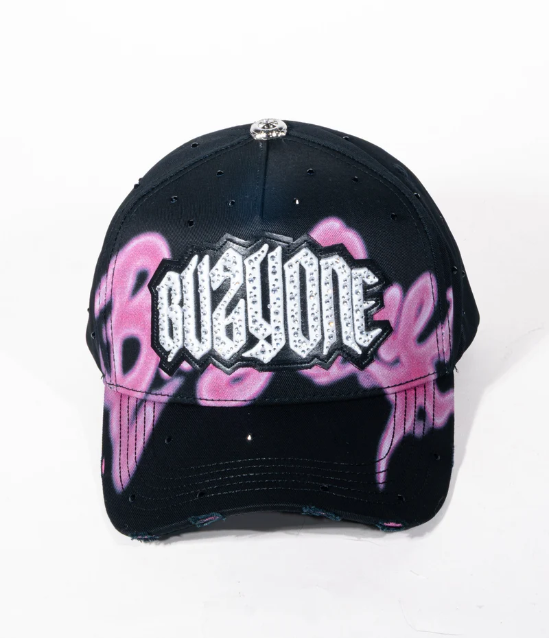 GORRA 31 HATS x BAEZ BUZY ONE GRAFFITI PINK