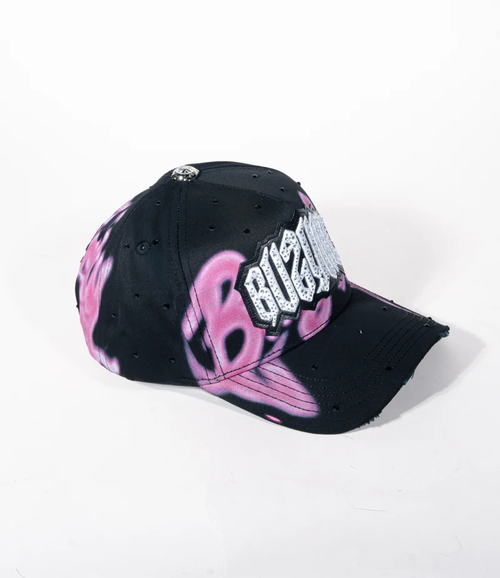 GORRA 31 HATS x BAEZ BUZY ONE GRAFFITI PINK