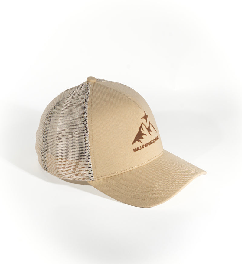 GORRA MAJA TRUCKER BEIGE